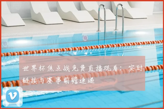世界杯焦点战免费直播观看：实时链接与赛事前瞻速递